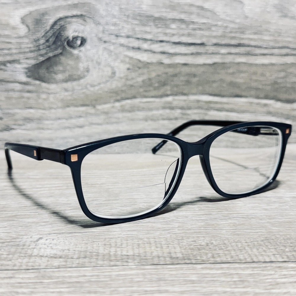 Zenni 636524 Eyeglass‎ Frames Womens Blue Full Rim Square Optical Frames Only